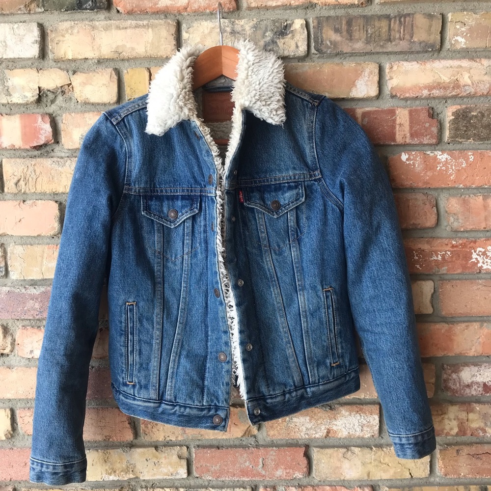 Levi’s Sherpa Denim Jacket